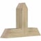 Ekena Millwork Portland Rough Sawn Timber Gable Bracket, Douglas Fir, 36"W x 24"H x 6"D x 6"F, 16/12 Pitch GBW036X24X0606POR00RDF - alternate 4